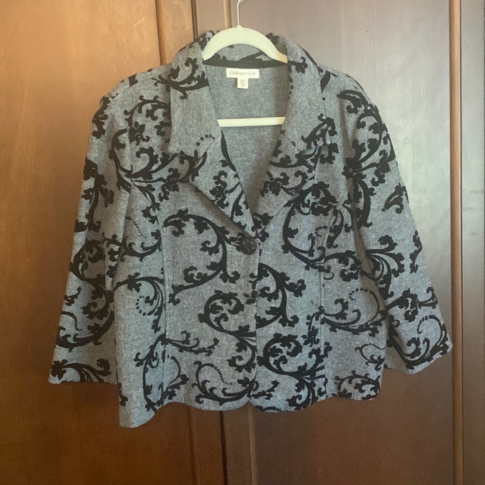 Beautiful Coldwater Creek Wool Jacket